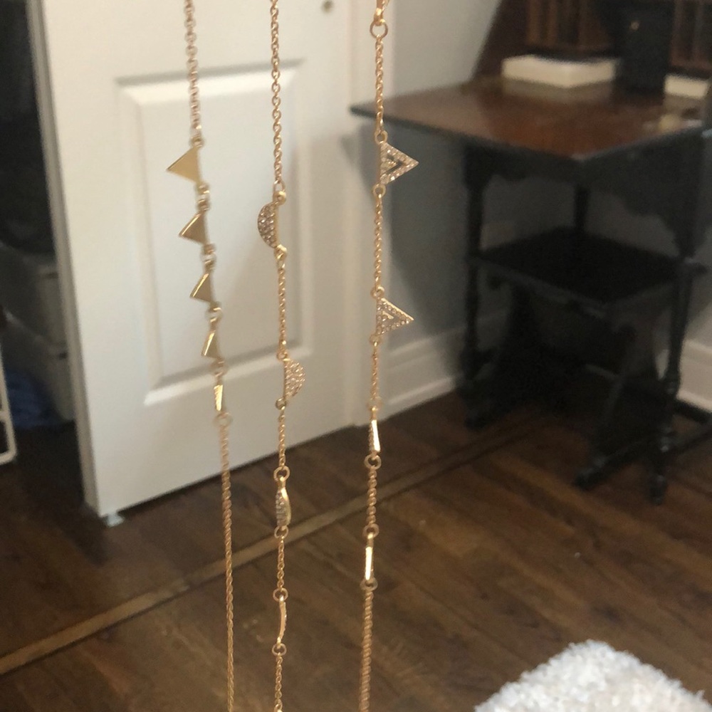 Gold plated necklace